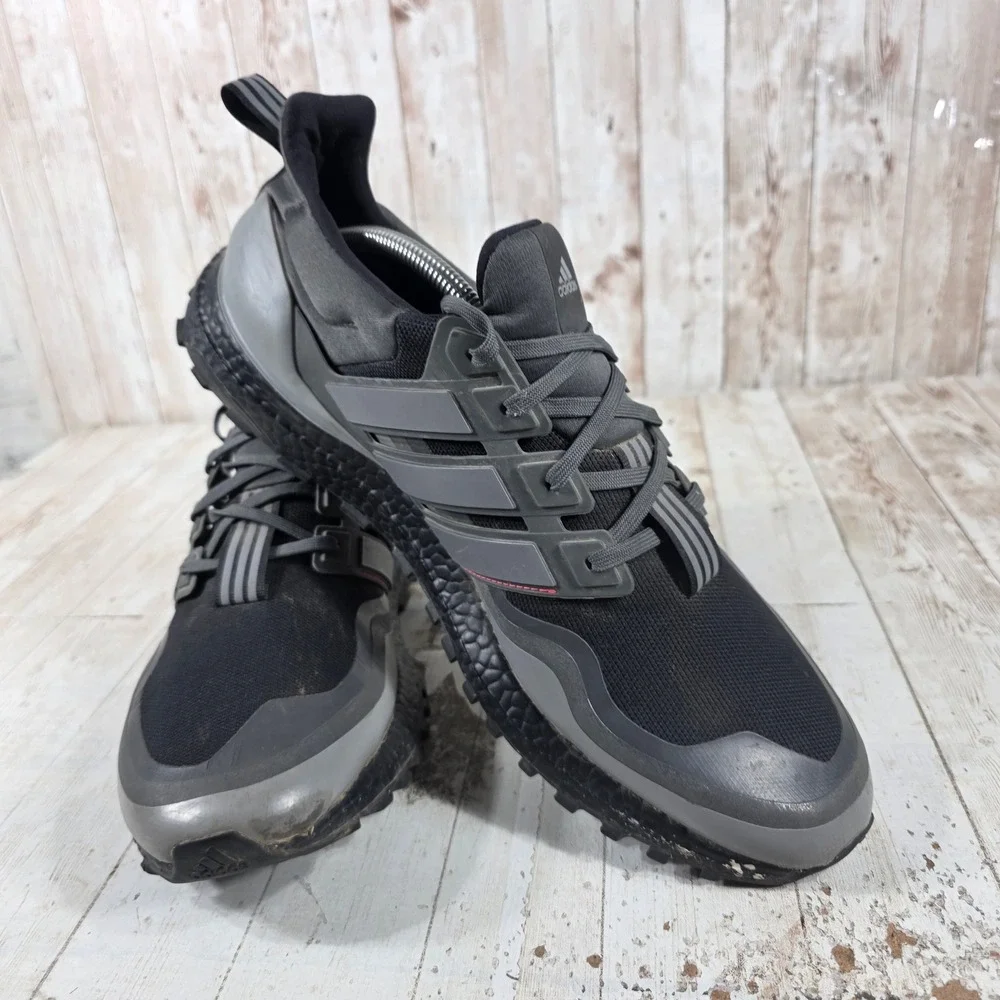 Adidas Ultraboost All Terrain Mens Black Grey Running Shoes EG8098 Size 13
